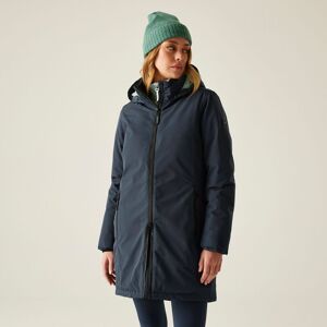 Regatta Women's Marron Longline Hooded Breathable Waterproof Insulated Jacket in Navy Size: 18 Navy 18 Regatta Women's Marron Longline Hooded Breathable Waterproof Insulated Jacket in Navy Size: 18 Navy 18