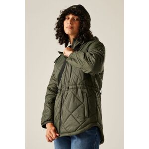 Regatta Women's Ivey Water-Repellent Insulating Baffled Jacket in Green Size: 10 Green 10 Regatta Women's Ivey Water-Repellent Insulating Baffled Jacket in Green Size: 10 Green 10
