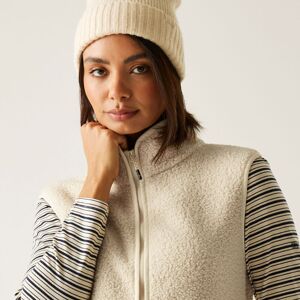 Regatta Women's Frankie Borg Full-Zip Gilet Bodywarmer in Cream Size: 20 Cream 20 Regatta Women's Frankie Borg Full-Zip Gilet Bodywarmer in Cream Size: 20 Cream 20
