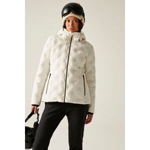 Dare 2b Women's Enfold Waterproof Insulated Padded Ski Jacket in White Size: 12 White 12 Dare 2b Women's Enfold Waterproof Insulated Padded Ski Jacket in White Size: 12 White 12