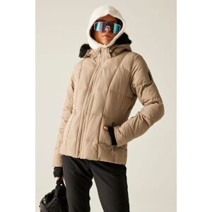 Dare 2b Women's Glamourize Waterproof Insulated Padded Ski Jacket in Beige Size: 18 Beige 18 Dare 2b Women's Glamourize Waterproof Insulated Padded Ski Jacket in Beige Size: 18 Beige 18