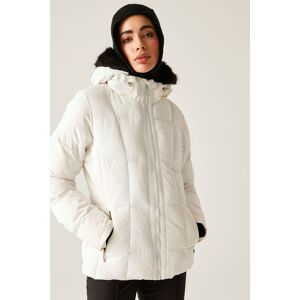 Dare 2b Women's Glamourize Waterproof Insulated Padded Ski Jacket in White Size: 12 White 12 Dare 2b Women's Glamourize Waterproof Insulated Padded Ski Jacket in White Size: 12 White 12