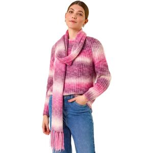 Roman Women's Ombre Knit Scarf & Jumper in Pink Size: 18 Pink 18 Roman Women's Ombre Knit Scarf & Jumper in Pink Size: 18 Pink 18