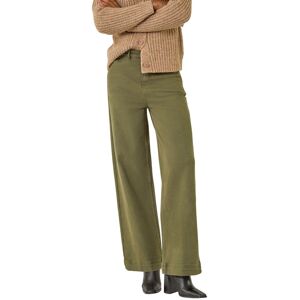 Roman Women's Cotton Blend Wide Leg Stretch Jeans in Khaki Size: 20 Khaki 20 Roman Women's Cotton Blend Wide Leg Stretch Jeans in Khaki Size: 20 Khaki 20