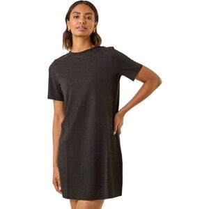 Roman Women's Embellished Shift Stretch Dress in Black Size: 14 Black 14 Roman Women's Embellished Shift Stretch Dress in Black Size: 14 Black 14