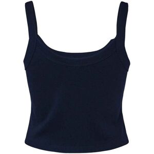 Bella + Canvas Women's Micro-Rib Spaghetti Strap Tank Top in Navy Size: 10-12 Navy 10-12 Bella + Canvas Women's Micro-Rib Spaghetti Strap Tank Top in Navy Size: 10-12 Navy 10-12
