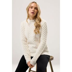 Long Tall Sally Women's Tall Cable Knit Jumper in Ivory Size: 14-16 Ivory 14-16 Long Tall Sally Women's Tall Cable Knit Jumper in Ivory Size: 14-16 Ivory 14-16