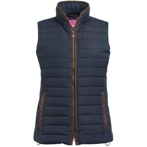Brook Taverner Women's Madison Quilted Gilet in Navy Size: Large Navy L Brook Taverner Women's Madison Quilted Gilet in Navy Size: Large Navy L