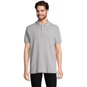 SOL'S Women's Pacific Pique Twin Needle Stitch Polo Shirt in Mid Grey Size: Medium Mid Grey M SOL'S Women's Pacific Pique Twin Needle Stitch Polo Shirt in Mid Grey Size: Medium Mid Grey M