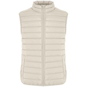 New Morning Studios Women's Lightweight Puffer Gilet in Light Sand Size: Large Light Sand L New Morning Studios Women's Lightweight Puffer Gilet in Light Sand Size: Large Light Sand L