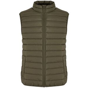 New Morning Studios Women's Lightweight Puffer Gilet in Olive Size: Large Olive L New Morning Studios Women's Lightweight Puffer Gilet in Olive Size: Large Olive L