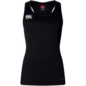Canterbury Women's Club Dry Racerback Tank Top in Black Size: 8 Black 8 Canterbury Women's Club Dry Racerback Tank Top in Black Size: 8 Black 8