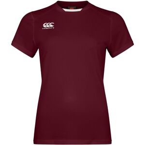 Canterbury Women's Club Dry Club T-Shirt in Maroon Size: 18 Maroon 18 Canterbury Women's Club Dry Club T-Shirt in Maroon Size: 18 Maroon 18