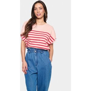 Saint Tropez Women's Striped in Pink Size: Medium Pink M Saint Tropez Women's Striped in Pink Size: Medium Pink M