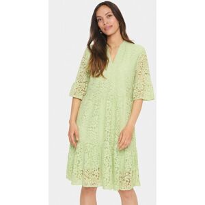 Saint Tropez Women's Zanna Short Sleeve Dress in Green Size: Large Green L Saint Tropez Women's Zanna Short Sleeve Dress in Green Size: Large Green L