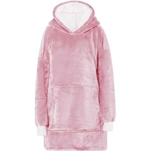 Ezysleep Teddy Fleece Oversized Luxury Soft Hoodie in Pink Pink One Size Ezysleep Teddy Fleece Oversized Luxury Soft Hoodie in Pink Pink One Size