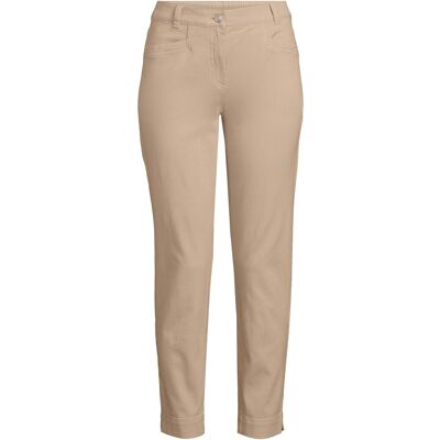 lands end Lands' End Women's Slim Leg Cropped Chinos, Mid Rise in Beige Size: 18 Beige 18 lands end Lands' End Women's Slim Leg Cropped Chinos, Mid Rise in Beige Size: 18 Beige 18