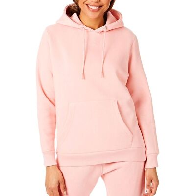 Light & Shade Women's Pullover Hoodie in Rose Size: Small Rose S Light & Shade Women's Pullover Hoodie in Rose Size: Small Rose S