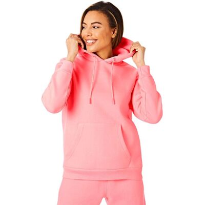 Light & Shade Women's Pullover Hoodie in Pink Size: Small Pink S Light & Shade Women's Pullover Hoodie in Pink Size: Small Pink S