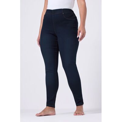 Yours Women's Pull On Jeggings in Blue Size: 20R Blue 20R Yours Women's Pull On Jeggings in Blue Size: 20R Blue 20R