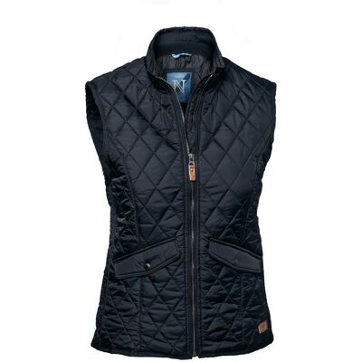 Nimbus Women's Camden Quilted Gilet Bodywarmer in Blue Size: Medium Blue M Nimbus Women's Camden Quilted Gilet Bodywarmer in Blue Size: Medium Blue M