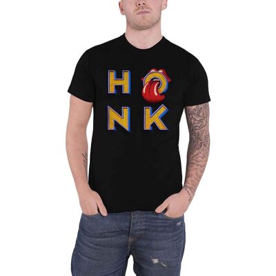 The Rolling Stones Honk Letters T-Shirt in Black Size: XL Black XL The Rolling Stones Honk Letters T-Shirt in Black Size: XL Black XL