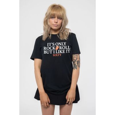 The Rolling Stones Ladies T-Shirt - Sixty It's Only R&R - T-Shirt The Rolling Stones Ladies T-Shirt - Sixty It's Only R&R - T-Shirt