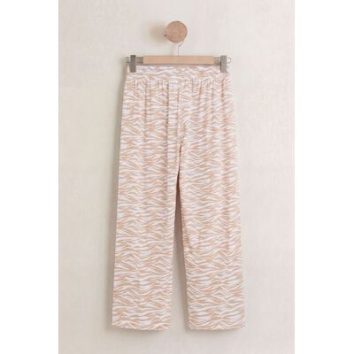 Enorsia Women's Women's Printed Cotton Viscose Pyjama Bottoms in Nude Size: 16 Nude 16 Enorsia Women's Women's Printed Cotton Viscose Pyjama Bottoms in Nude Size: 16 Nude 16