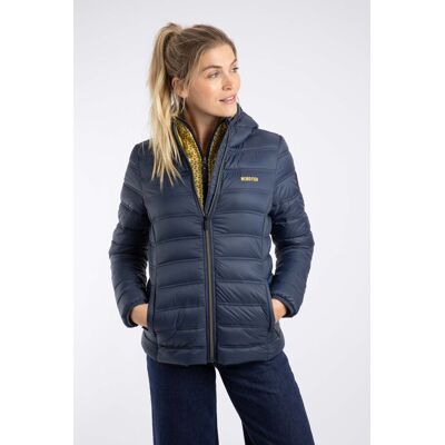 Weird Fish Women's Eshka Lightweight Padded Jacket in Dark Navy Size: 12 Dark Navy 12 Weird Fish Women's Eshka Lightweight Padded Jacket in Dark Navy Size: 12 Dark Navy 12