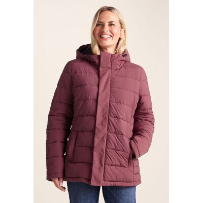 TOG24 Women's 'Sleight' Short Insulated Parka in Burgundy Size: 12 Burgundy 12 TOG24 Women's 'Sleight' Short Insulated Parka in Burgundy Size: 12 Burgundy 12
