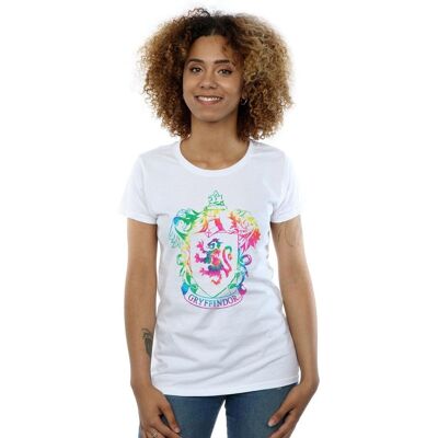 Absolute Cult Harry Potter Gryffindor Crest Tie Dye Infill T-Shirt - T-shirt Absolute Cult Harry Potter Gryffindor Crest Tie Dye Infill T-Shirt - T-shirt
