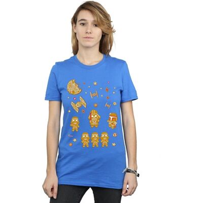 Absolute Cult Star Wars Gingerbread Empire Boyfriend Fit T-Shirt Absolute Cult Star Wars Gingerbread Empire Boyfriend Fit T-Shirt