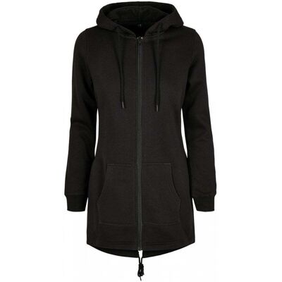 Build Your Brand Women's Sweat Parka in Black Size: 4XL Black 4XL Build Your Brand Women's Sweat Parka in Black Size: 4XL Black 4XL