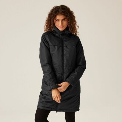 Regatta Women's Romine II Waterproof Parka Jacket in Jet Black Size: 18 Jet Black 18 Regatta Women's Romine II Waterproof Parka Jacket in Jet Black Size: 18 Jet Black 18
