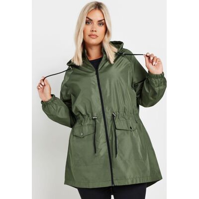 Yours Women's Lightweight Parka Jacket in Olive Size: 26-28 Olive 26-28 Yours Women's Lightweight Parka Jacket in Olive Size: 26-28 Olive 26-28