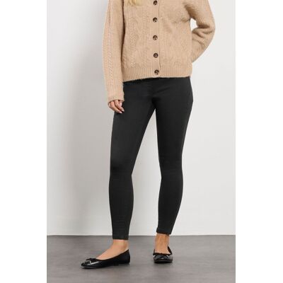 M&Co Women's Petite Jeggings in Black Size: 12 Black 12 M&Co Women's Petite Jeggings in Black Size: 12 Black 12