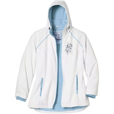 Atlas For Women Women's Fleece Lined Ski Jacket in White Size: 20-22 White 20-22 Atlas For Women Women's Fleece Lined Ski Jacket in White Size: 20-22 White 20-22