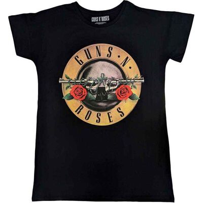 Guns N' Roses Guns N Roses Women's Classic Logo Pyjama Top in Grey Size: XS Grey XS Guns N' Roses Guns N Roses Women's Classic Logo Pyjama Top in Grey Size: XS Grey XS