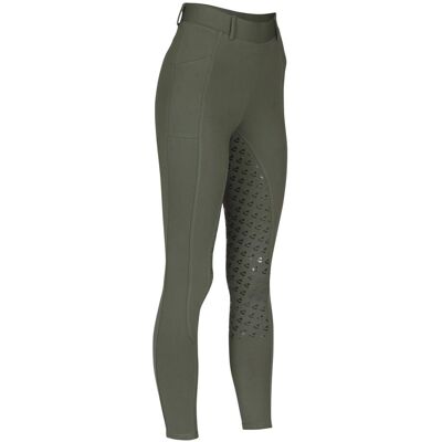 Aubrion Women's Albany Horse Riding Tights in Green Size: Small Green S Aubrion Women's Albany Horse Riding Tights in Green Size: Small Green S