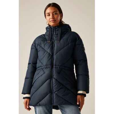 Regatta Women's Rusey Water-Repellent Insulating Padded Jacket in Navy Size: 14 Navy 14 Regatta Women's Rusey Water-Repellent Insulating Padded Jacket in Navy Size: 14 Navy 14
