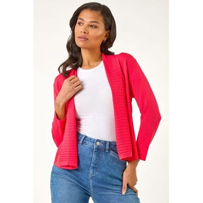 Roman Women's Ribbed Detail Shrug in Red Size: 20 Red 20 Roman Women's Ribbed Detail Shrug in Red Size: 20 Red 20