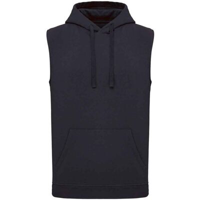 Proact Men's Sleeveless Hoodie in Navy Size: 3XL Navy 3XL Proact Men's Sleeveless Hoodie in Navy Size: 3XL Navy 3XL