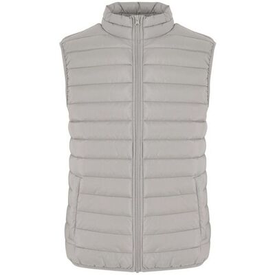 New Morning Studios Women's Lightweight Puffer Gilet in Grey Size: XL Grey XL New Morning Studios Women's Lightweight Puffer Gilet in Grey Size: XL Grey XL