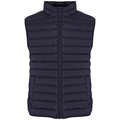 New Morning Studios Women's Lightweight Puffer Gilet in Navy Size: 3XL Navy 3XL New Morning Studios Women's Lightweight Puffer Gilet in Navy Size: 3XL Navy 3XL