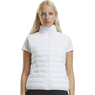 New Morning Studios Women's Lightweight Puffer Gilet in White Size: 2XL White 2XL New Morning Studios Women's Lightweight Puffer Gilet in White Size: 2XL White 2XL