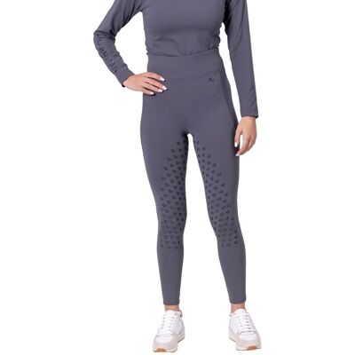 Aubrion Women's Eltar Horse Riding Tights in Grey Size: XL Grey XL Aubrion Women's Eltar Horse Riding Tights in Grey Size: XL Grey XL
