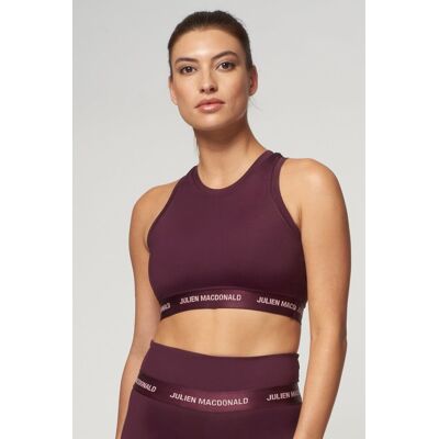 TLC Sport Women's St Tropez T Back Bra in Burgundy Size: Large Burgundy L TLC Sport Women's St Tropez T Back Bra in Burgundy Size: Large Burgundy L