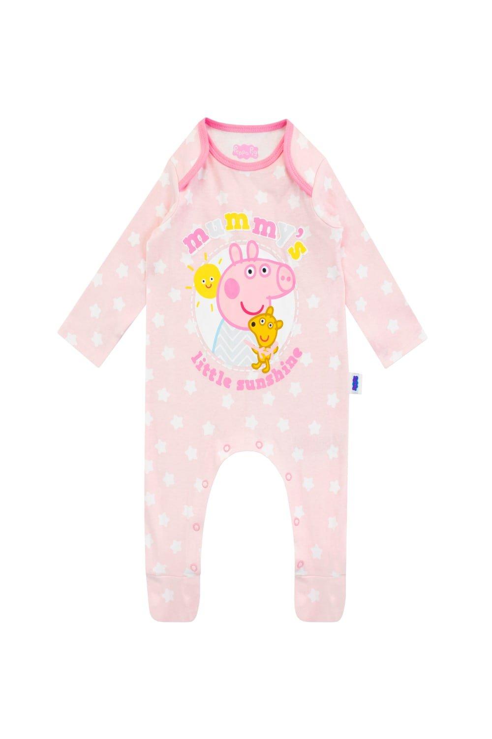 Peppa Pig Mummy's Little Sunshine Baby Sleepsuit