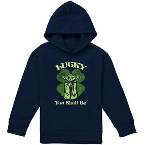 Disney Star Wars St Patrick'S Day Yoda Lucky Youth Kids Pull-Over Hoodie, Navy Size: 9-11 Years Navy 9-11 Years Disney Star Wars St Patrick'S Day Yoda Lucky Youth Kids Pull-Over Hoodie, Navy Size: 9-11 Years Navy 9-11 Years