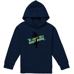 Disney Encanto We Don'T Talk About Bruno With Bruno Silhouette Youth Kids Pull-Over Hoodie, Navy Size: 12-13 Years Navy 12-13 Years Disney Encanto We Don'T Talk About Bruno With Bruno Silhouette Youth Kids Pull-Over Hoodie, Navy Size: 12-13 Years Navy 12-13 Years